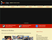 Tablet Screenshot of csareno.org